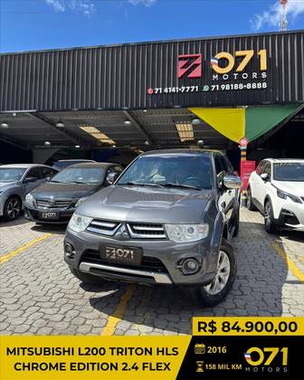 MITSUBISHI L200 TRITON 2.4 HLS CHROME 4X2 CD 16V FLEX 4P MANUAL